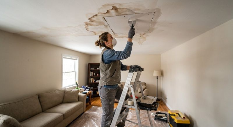 Water Damage Ceiling Repair in Littleton, CO