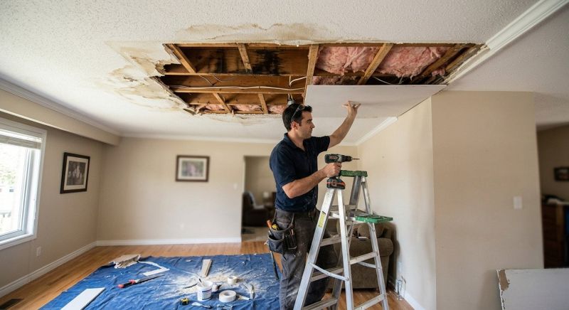 Attic Water Damage Repair in Houston, TX