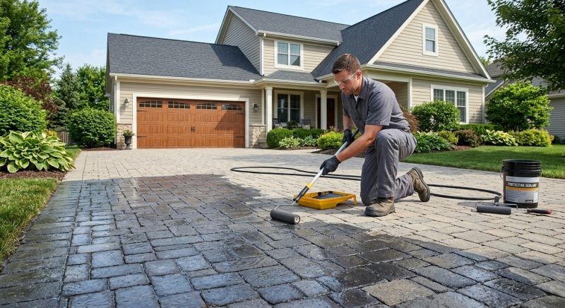 Concrete Driveway Sealing in Kitsap County, WA