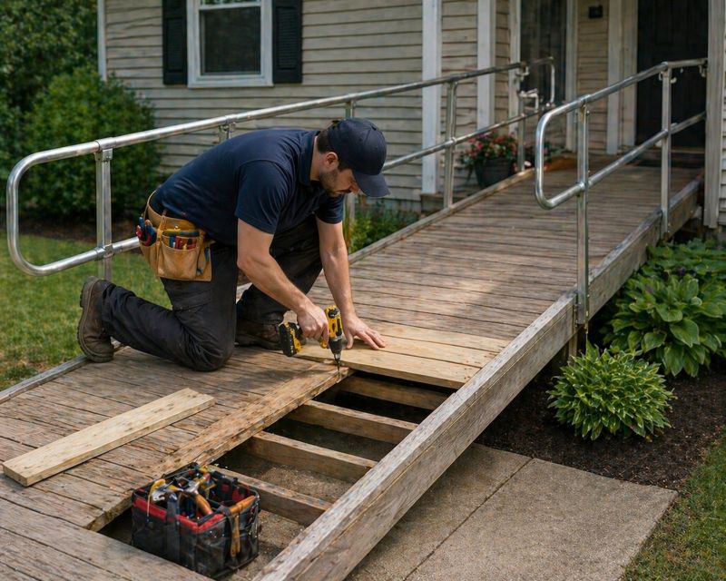 Handicap Ramp Repair in Olathe, KS